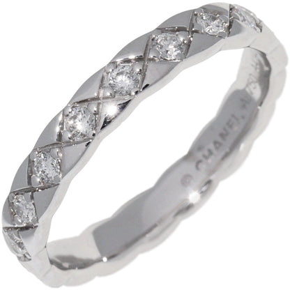 Top Quality Chanel K18WG Diamond Coco Crush Ring Mini Model
