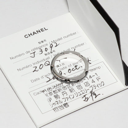 Top Quality Chanel J12 Ultra Ring Black Ceramic K18WG