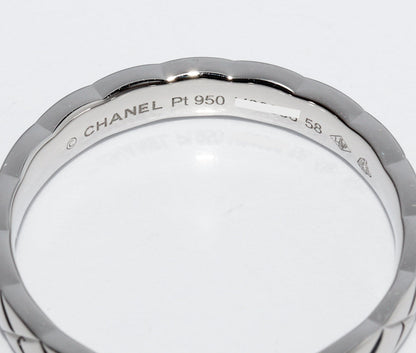 Top Quality Chanel Pt950 Coco Crush Ring Medium Model J10570