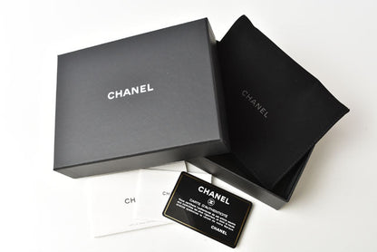 Top Quality Chanel Caviar Skin Boy Top Quality Chanel Mini Wallet Off White Gold