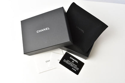 Top Quality Chanel Caviar Skin Compact Wallet A84401 Black