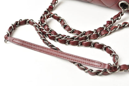 Top Quality Chanel Lambskin Chain Shoulder Saddle Bag