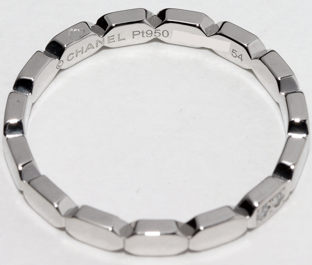 Top Quality Chanel Pt950 Diamond Promesse Marriage Ring J4003