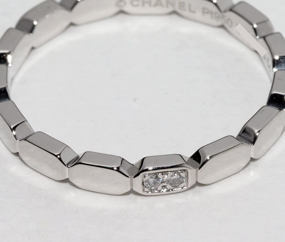 Top Quality Chanel Pt950 Diamond Promesse Marriage Ring J4003