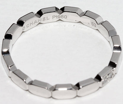 Top Quality Chanel Pt950 Diamond Promesse Marriage Ring J4003