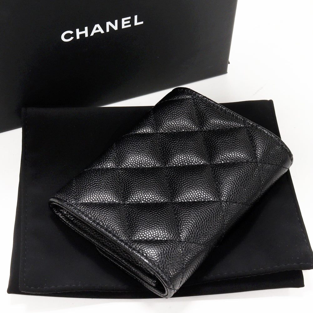Top Quality Chanel Caviar Skin Coin Case AP3340