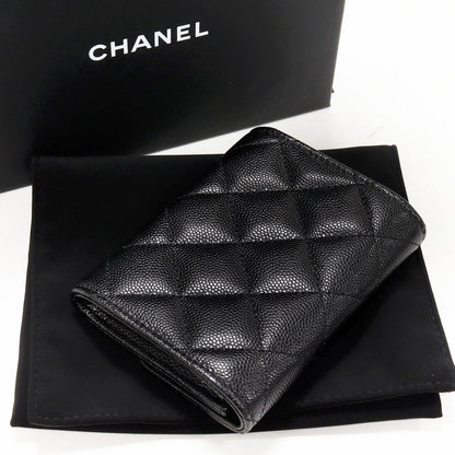 Top Quality Chanel Caviar Skin Coin Case AP3340