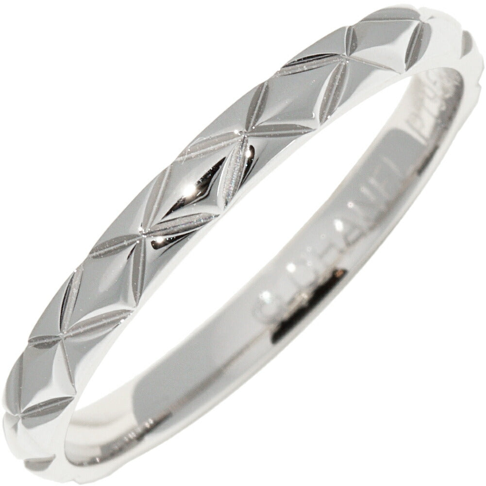 Top Quality Chanel Pt950 Matelasse Ring Small Model J2820