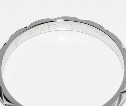 Top Quality Chanel Pt950 Matelasse Ring Small Model J2820