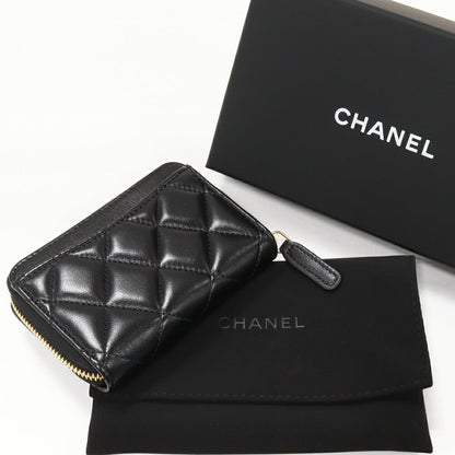 Top Quality Chanel Lambskin Coin Case Classic Zip AP0216