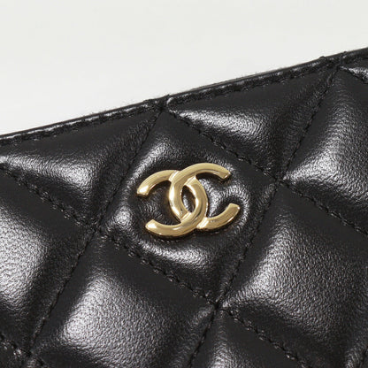 Top Quality Chanel Lambskin Coin Case Classic Zip AP0216