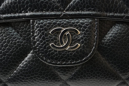 Top Quality Chanel Caviar Skin Long Wallet Timeless Classic Matelasse AP0241