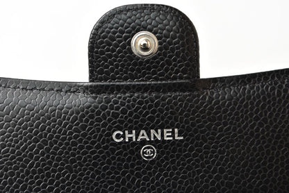 Top Quality Chanel Caviar Skin Long Wallet Timeless Classic Matelasse AP0241