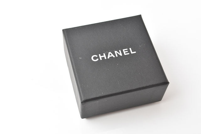 Top Quality Chanel Circle Motif Logo CC Gold Rhinestone Earrings