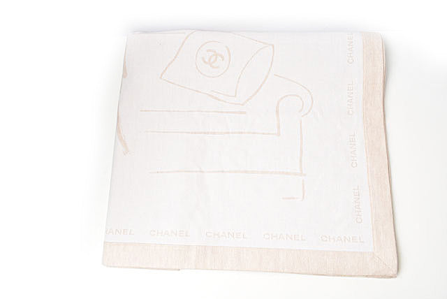 Top Quality Chanel Reversible Wool Silk Blanket