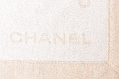 Top Quality Chanel Reversible Wool Silk Blanket