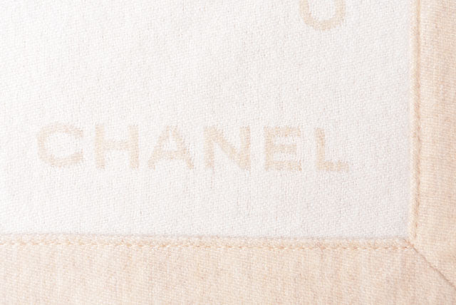 Top Quality Chanel Reversible Wool Silk Blanket