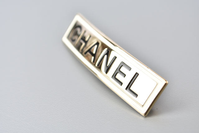 Top Quality Chanel Hair Accessory Gold Logo