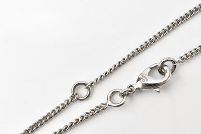 Top Quality Chanel 2way Necklace/Pendant with Rhinestones and Silver CC Ball