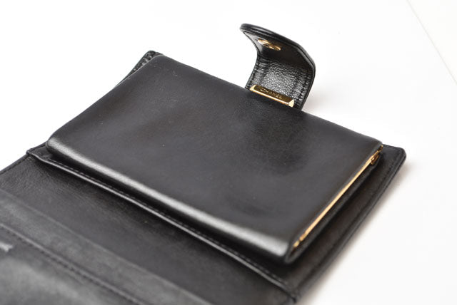 Top Quality Chanel Caviar Skin Vintage Wallet Black