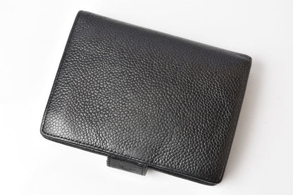 Top Quality Chanel Caviar Skin Vintage Wallet Black