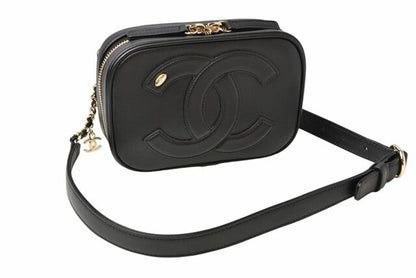 Top Quality Chanel Leather Belt Bag Chain Pouch