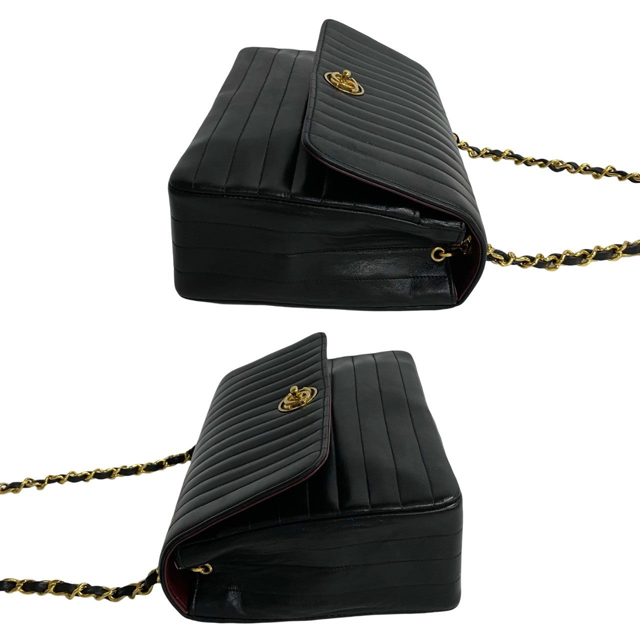 Top Quality Chanel Lambskin Mademoiselle Chain Shoulder Bag