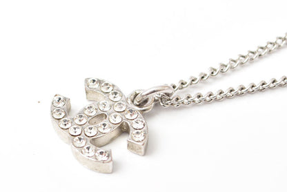 Top Quality Chanel Metal Rhinestone Necklace Pendant