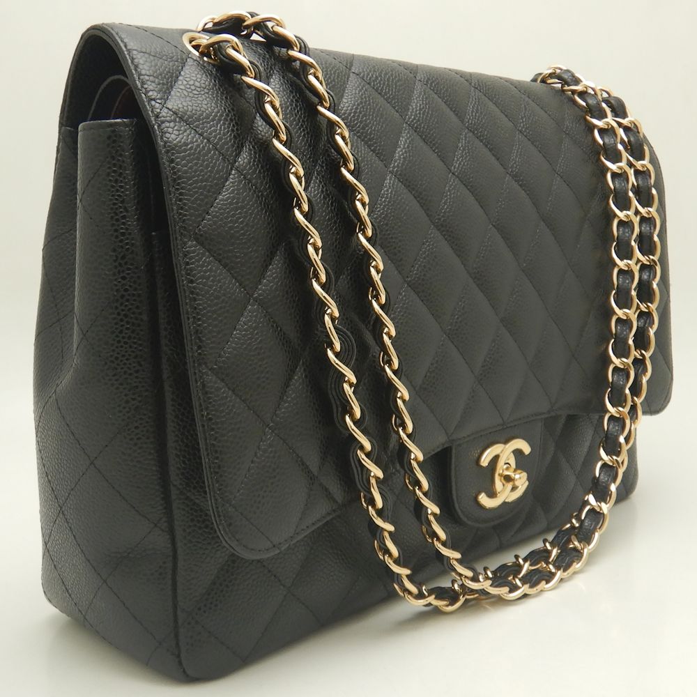 Top Quality Chanel Caviar Skin Flap Chain Shoulder Bag