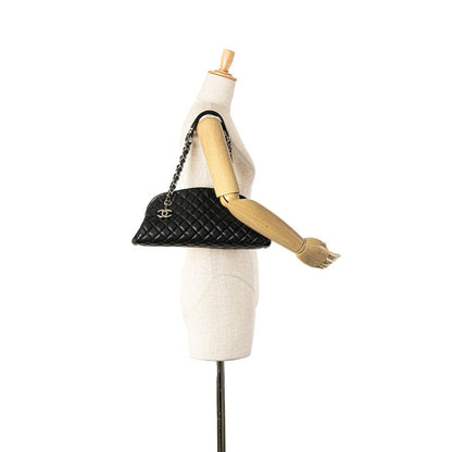 Top Quality Chanel Mademoiselle Bowling Bag Caviar Skin