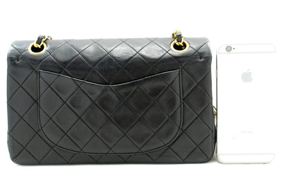 Top Quality Chanel Classic Double New 9 Chain Shoulder Bag Black Lambskin