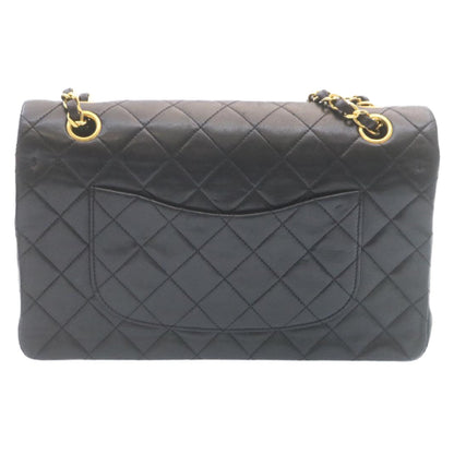 Top Quality Chanel Classic Matelasse 25 Chain New Shoulder Bag Lamb Skin Black Auth 29001A
