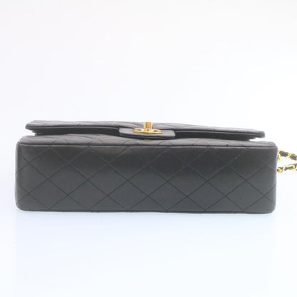 Top Quality Chanel Classic Matelasse 25 Chain New Shoulder Bag Lamb Skin Black Auth 29001A