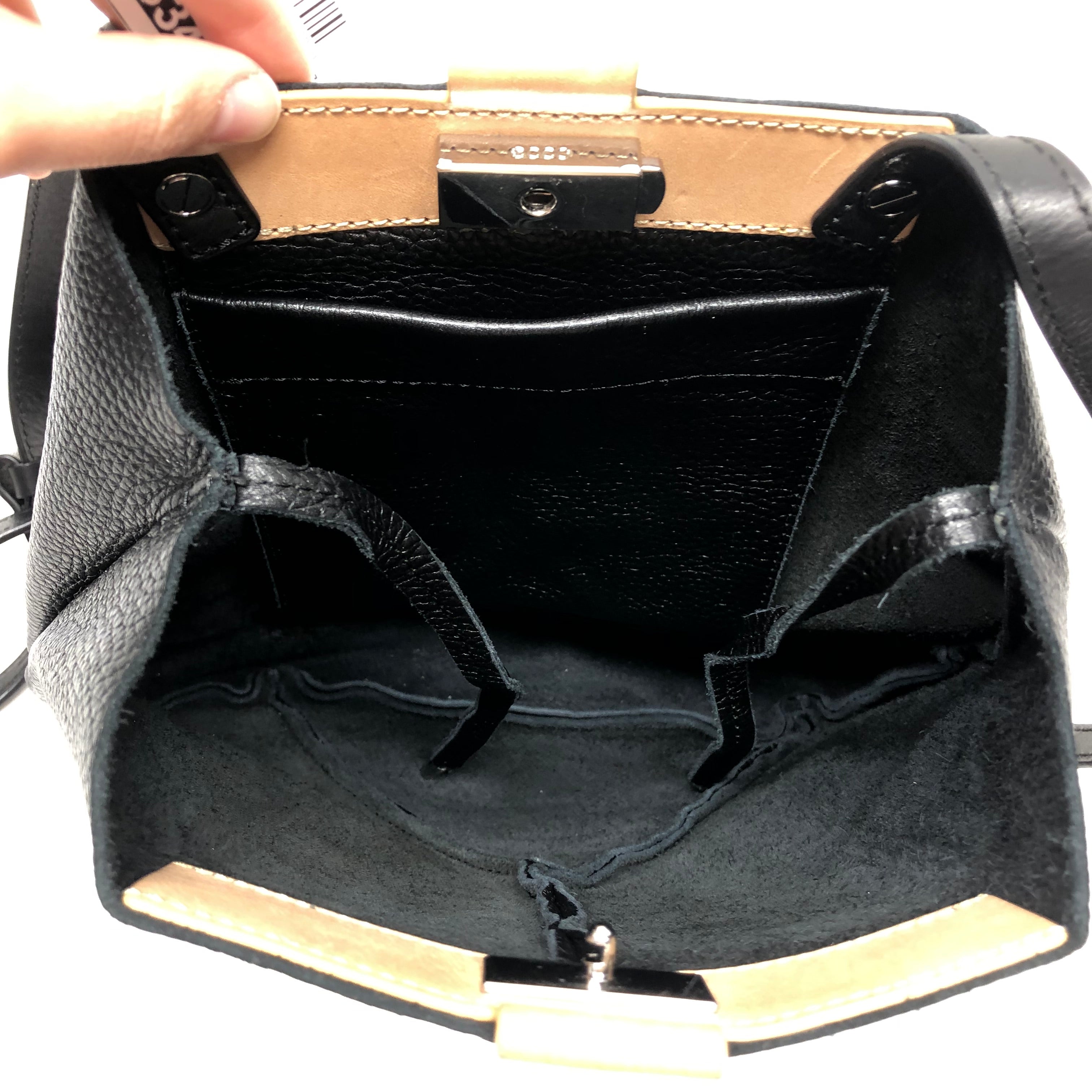 Crossbody Leather By Ecco. Size: Medium