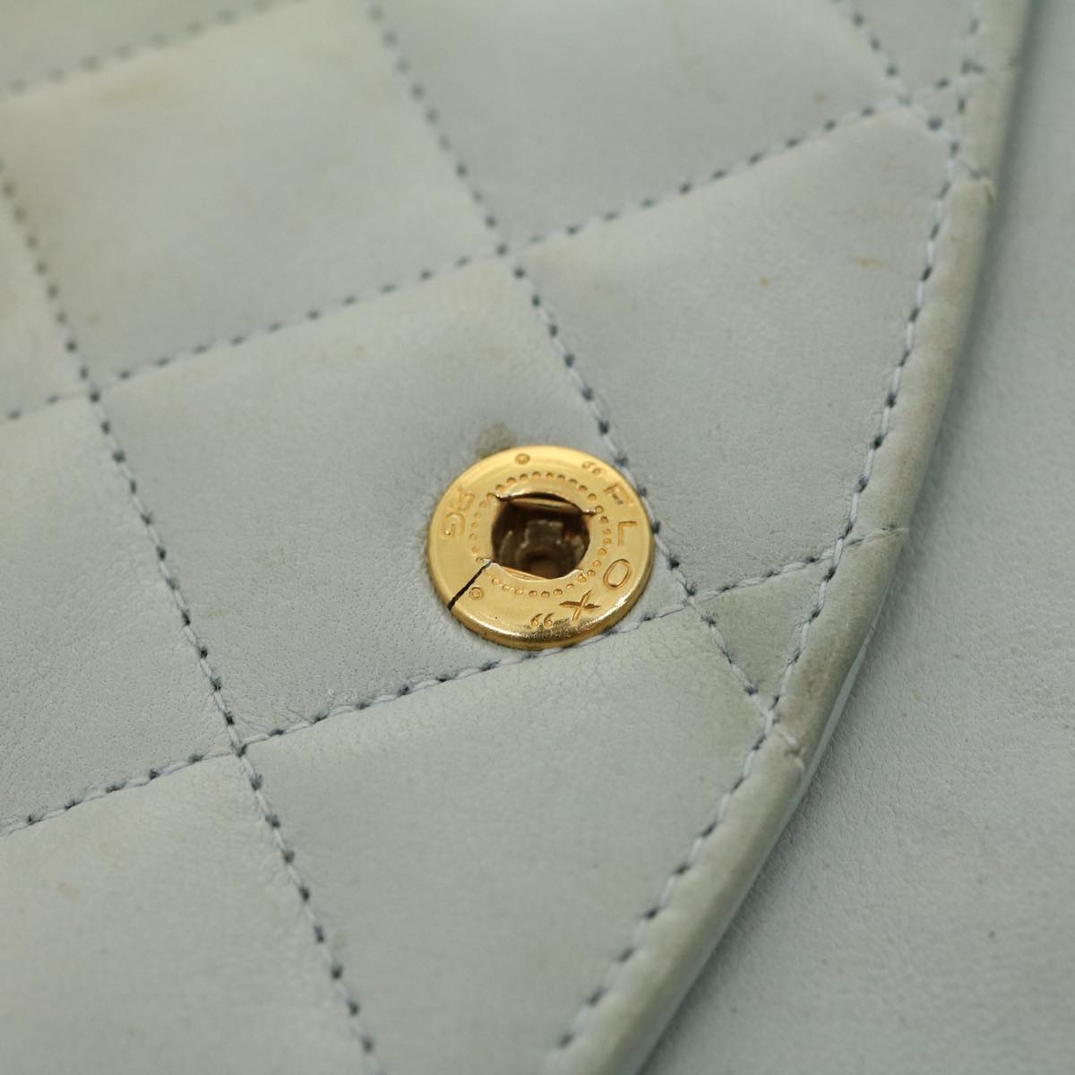 Top Quality Chanel Classic Matelasse 25 Double Chain New Shoulder Bag Lamb Skin Auth 29961A