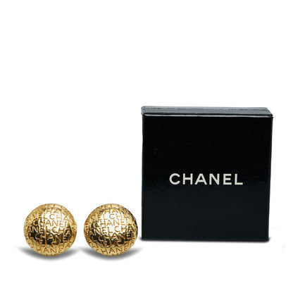 Top Quality Chanel Logo Earrings Gold  Ladies Chanel
