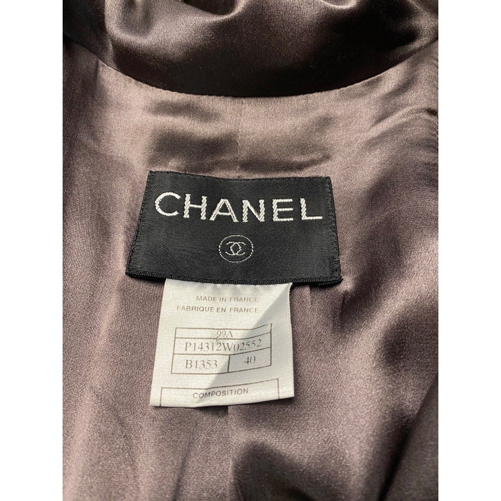 Top Quality Chanel Top Quality Chanel Grey Mohair Skirt Suit