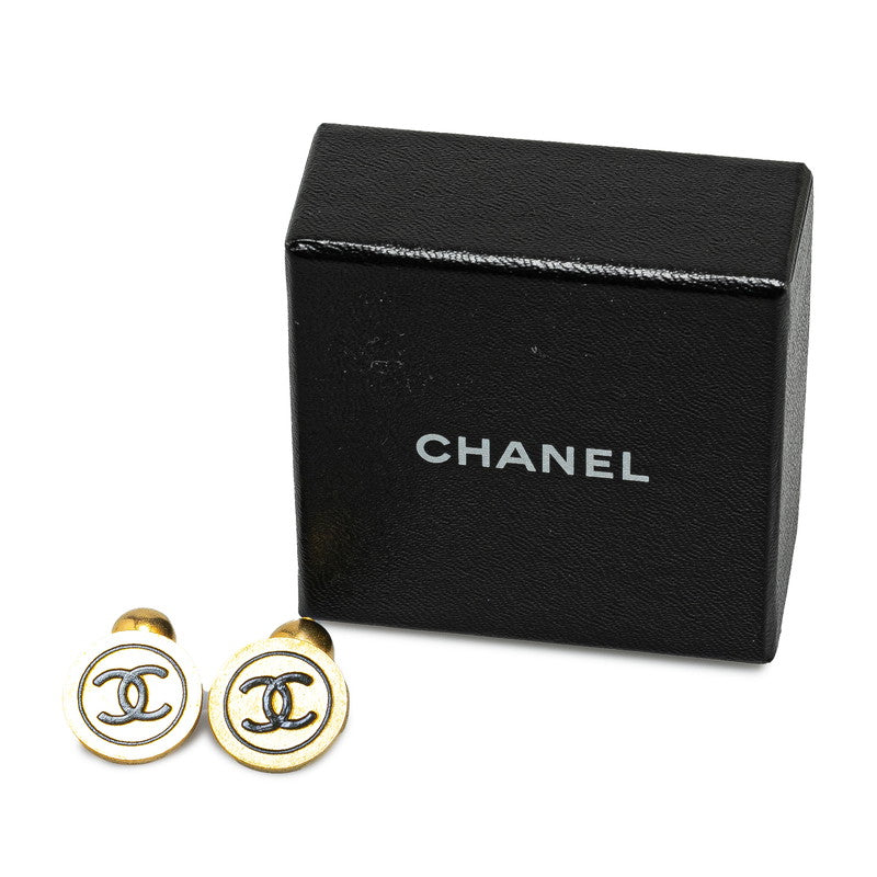 Top Quality Chanel Vintage Coco Mark Gold Cuffs
