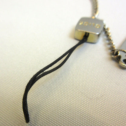 Top Quality Chanel Metal Mobile Strap Keychain Gold Black Red Lipstick Motif