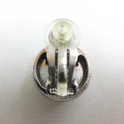 Top Quality Chanel Silver Earrings Coco Mark AB Rank