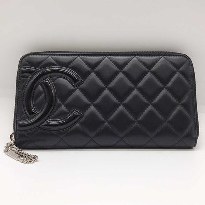 Top Quality Chanel Leather Round Zipper Wallet