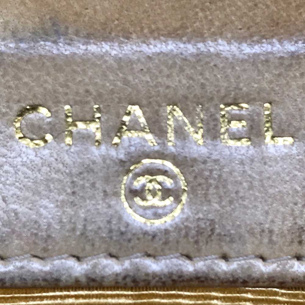 Top Quality Chanel Caviar Skin Bifold Wallet Beige