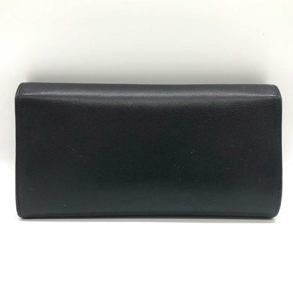 Top Quality Chanel Leather Bifold Long Wallet Black
