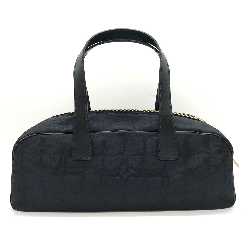 Top Quality Chanel Nylon Jacquard Mini Boston Bag