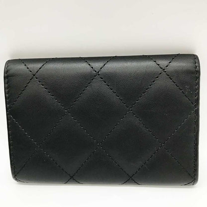 Top Quality Chanel Cambon Line Card Case Black Lambskin