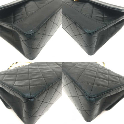Top Quality Chanel Matelasse Lambskin Chain Shoulder Bag Black