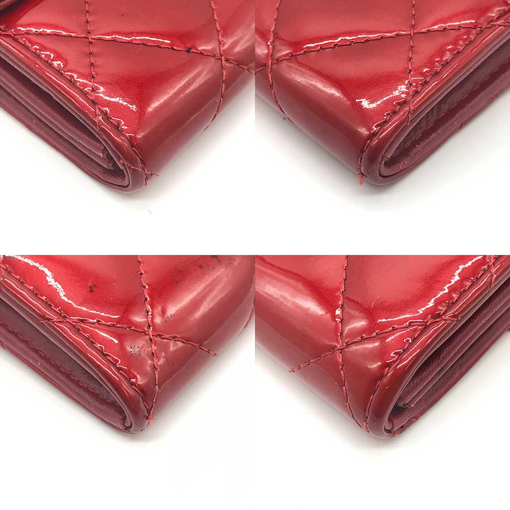 Top Quality Chanel Matelasse Long Wallet Bordeaux