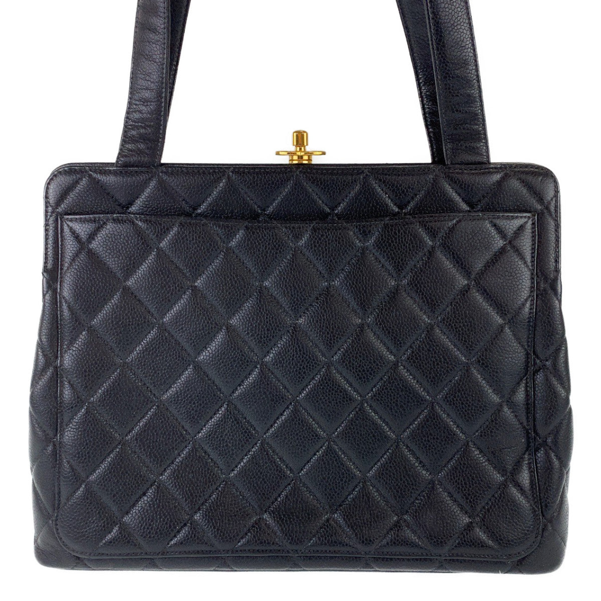 Top Quality Chanel Vintage Caviar Skin Tote Bag