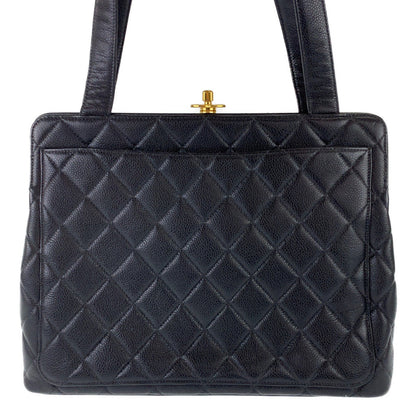 Top Quality Chanel Vintage Caviar Skin Tote Bag