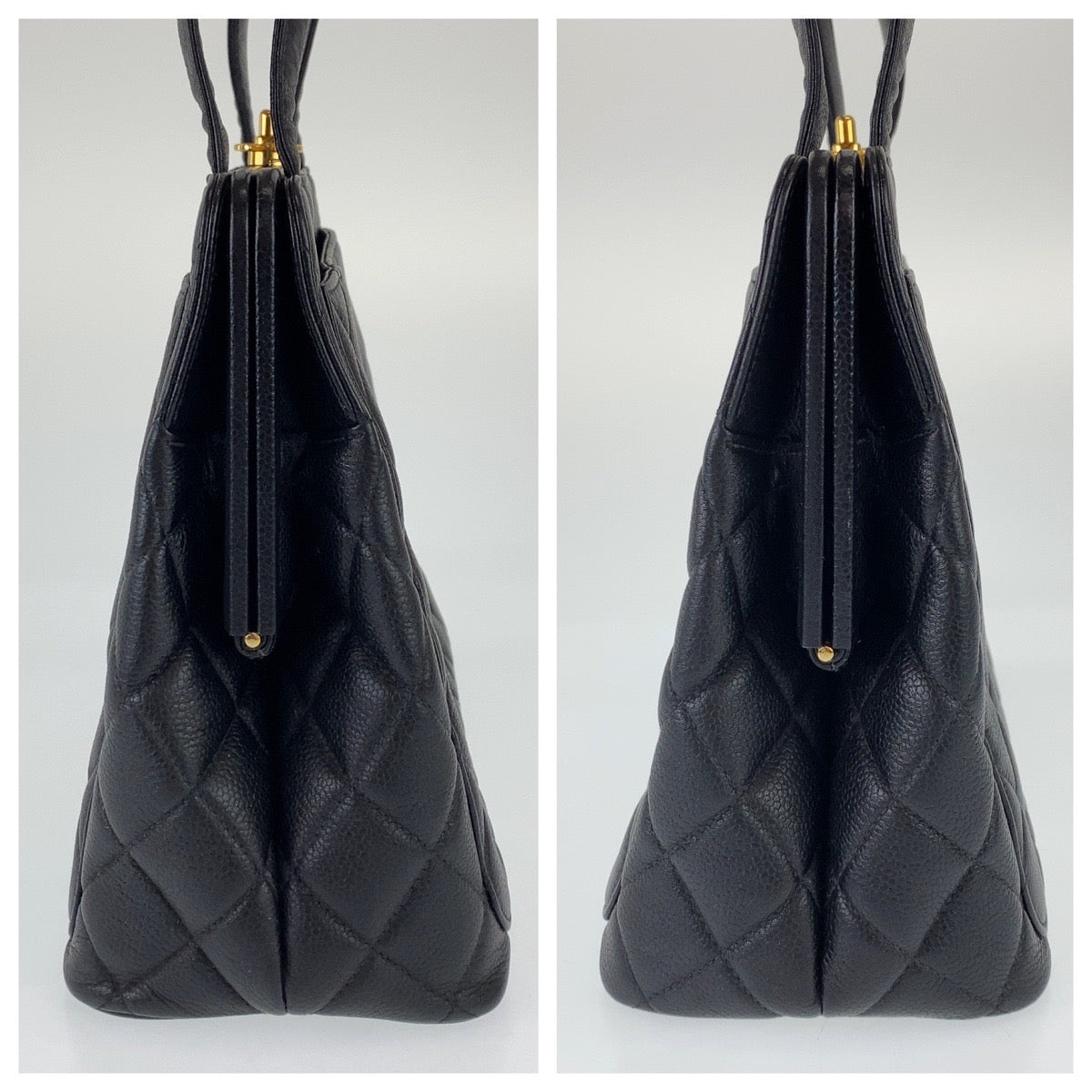 Top Quality Chanel Vintage Caviar Skin Tote Bag